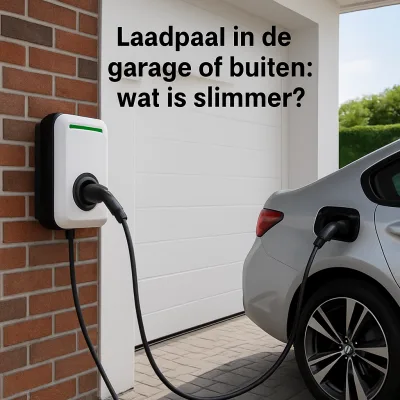 Laadpaal in de garage of buiten: wat is slimmer?