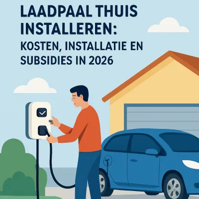 Laadpaal thuis installeren: kosten, installatie en subsidies in 2026